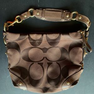 Coach shoulder bag, brown
